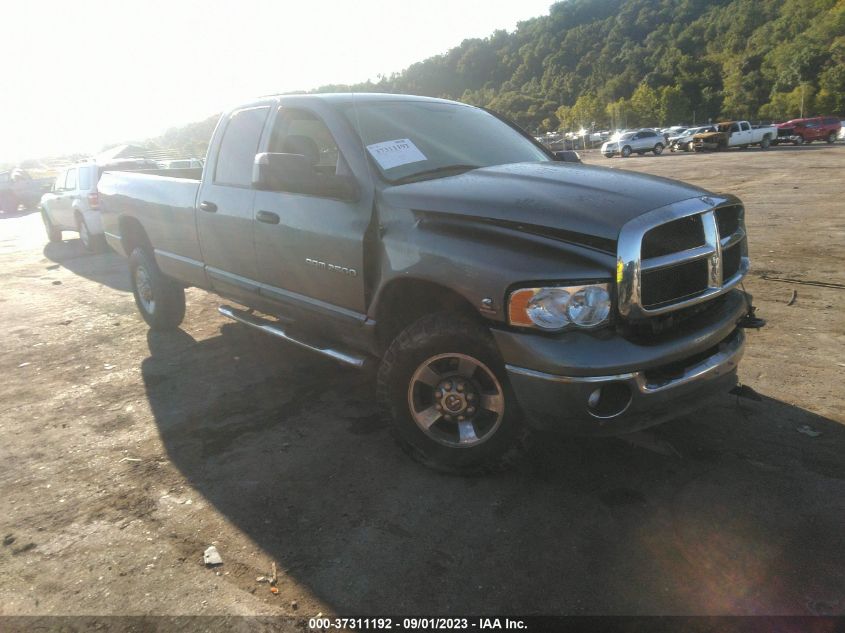 dodge ram 2005 3d7ks28cx5g779848