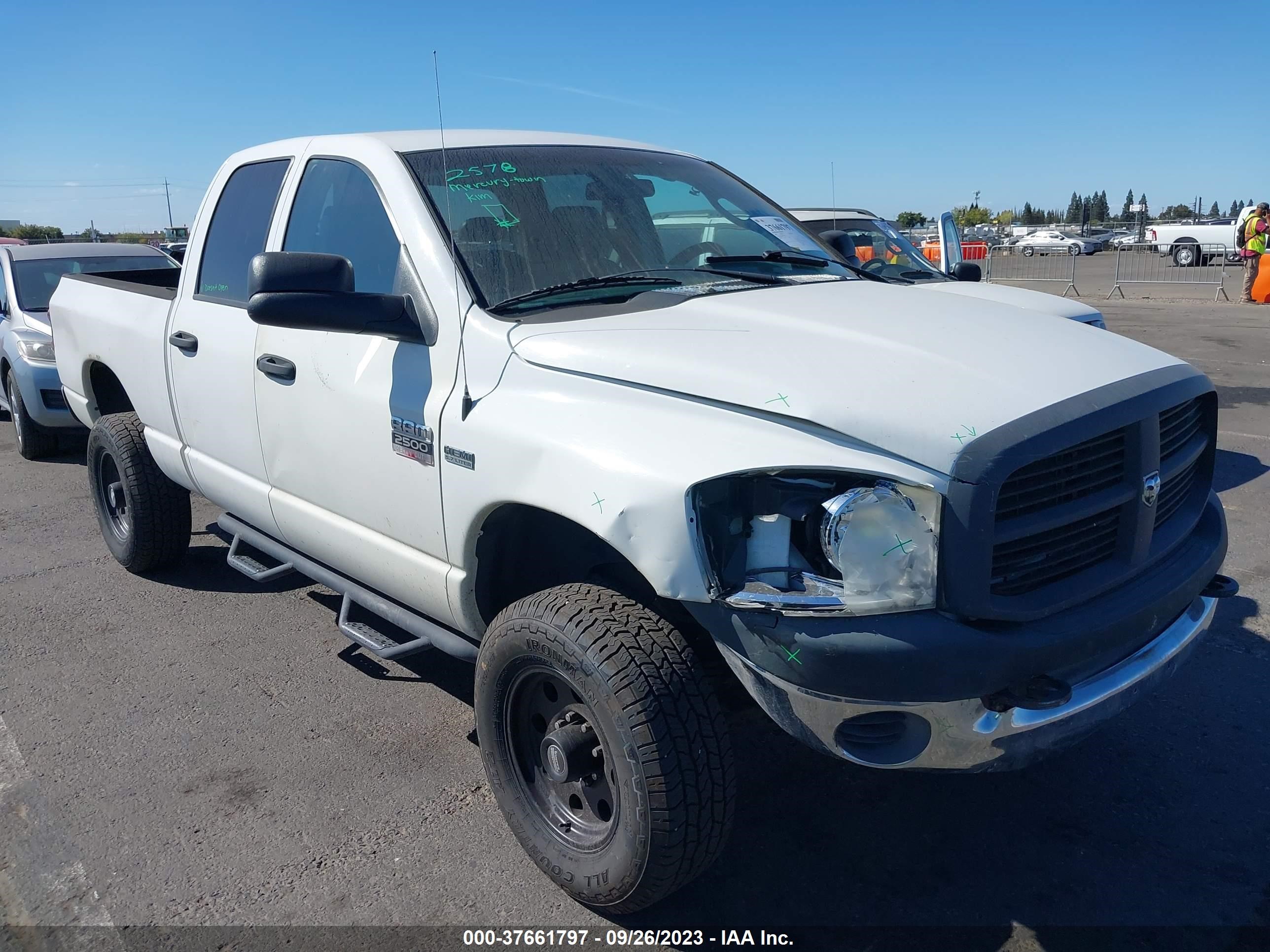 dodge ram 2007 3d7ks28d97g793932