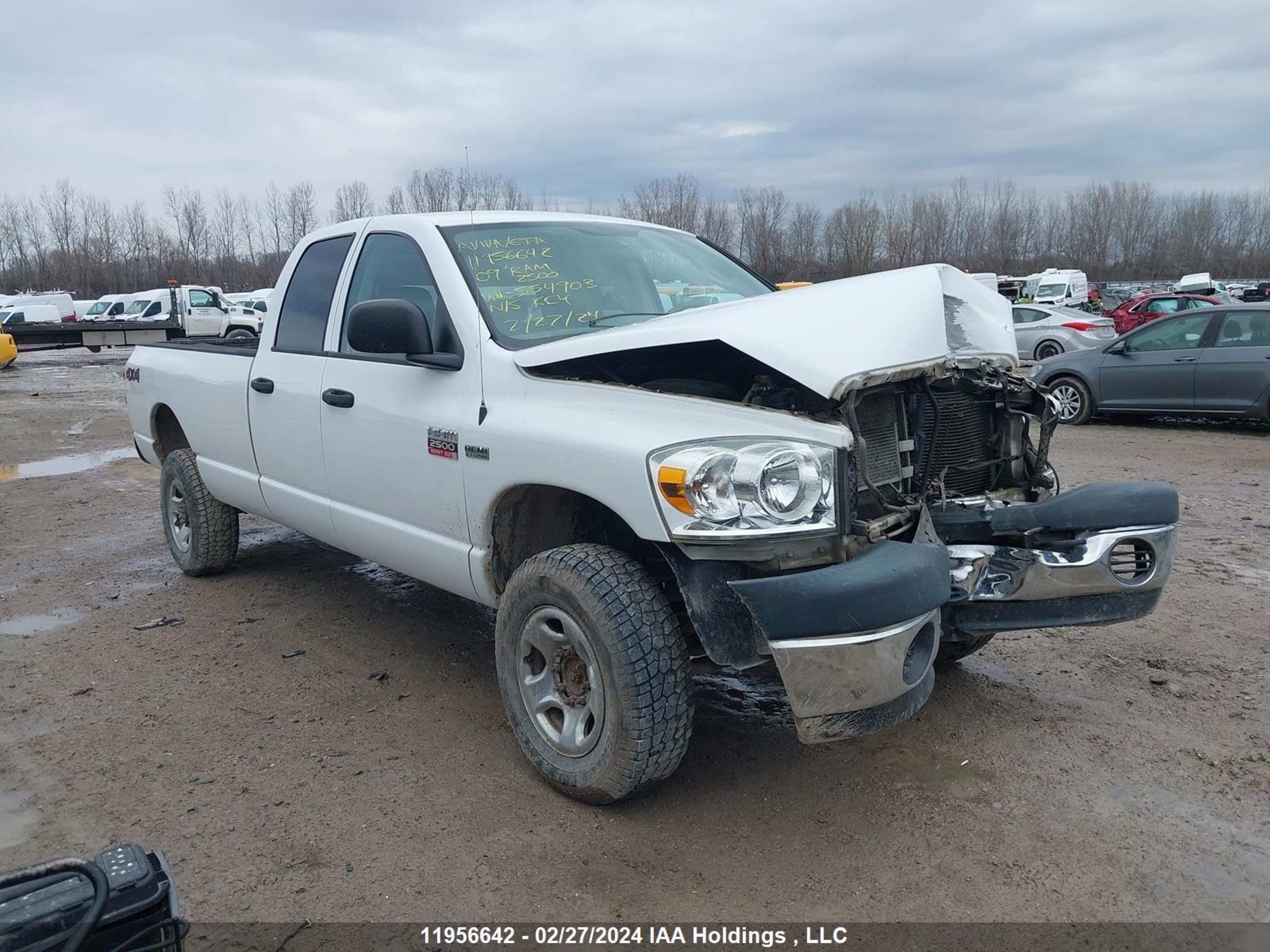 dodge ram 2009 3d7ks28tx9g554903