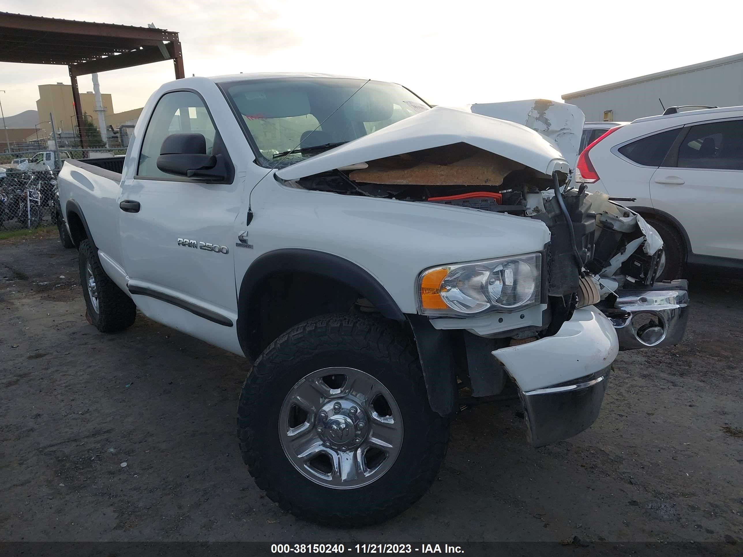 dodge ram 2004 3d7ku26c74g181003