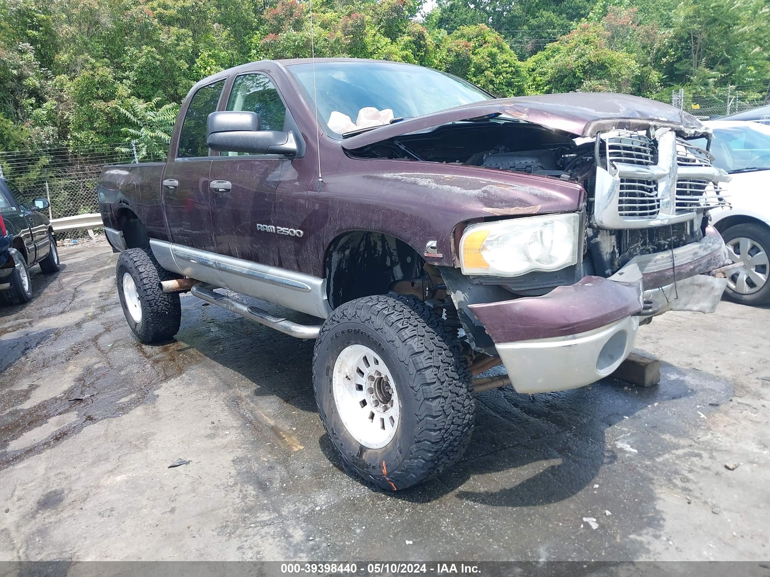 dodge ram 2004 3d7ku28c64g135353