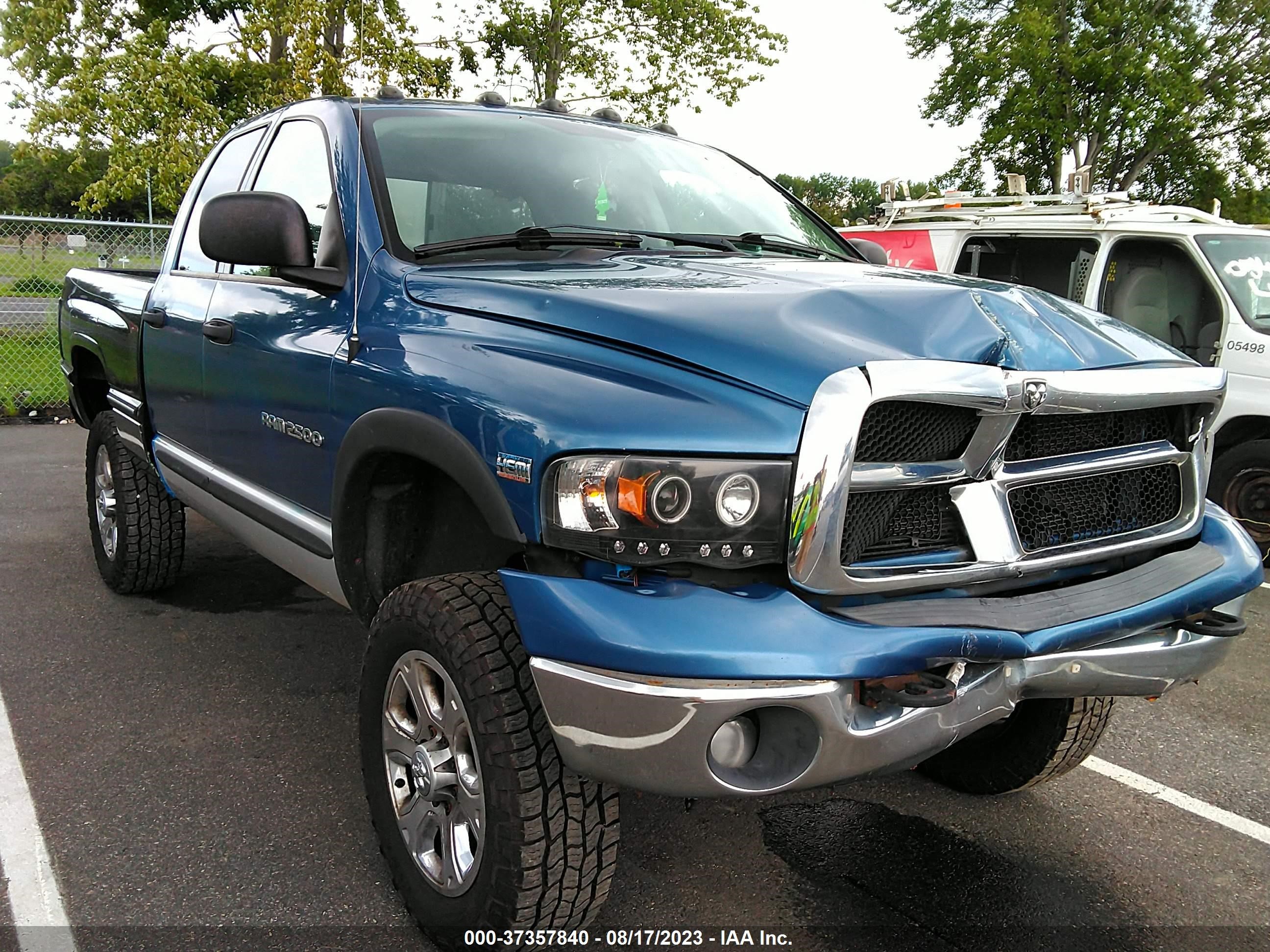 dodge ram 2004 3d7ku28d94g137347