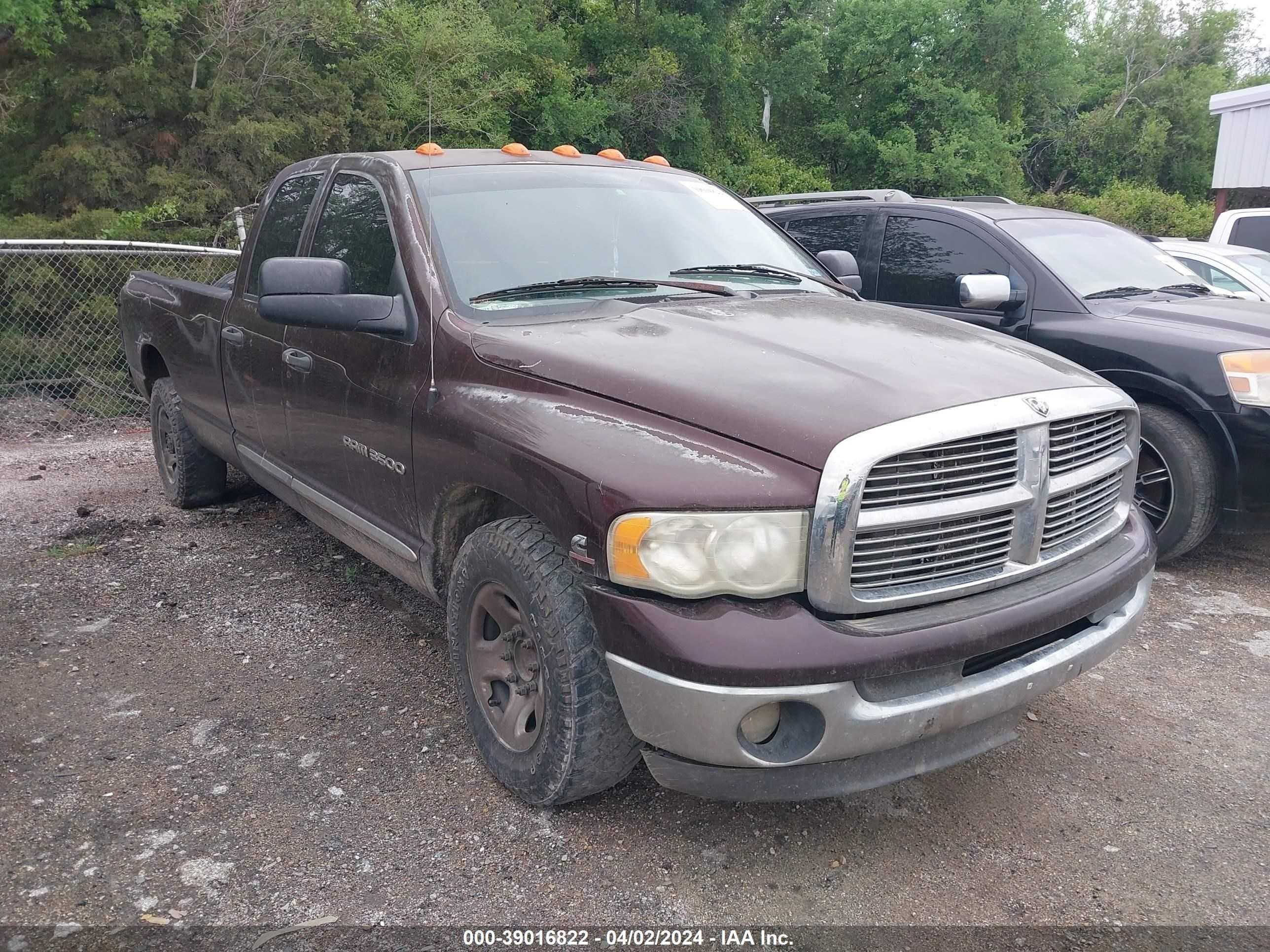 dodge ram 2004 3d7la38c34g267716