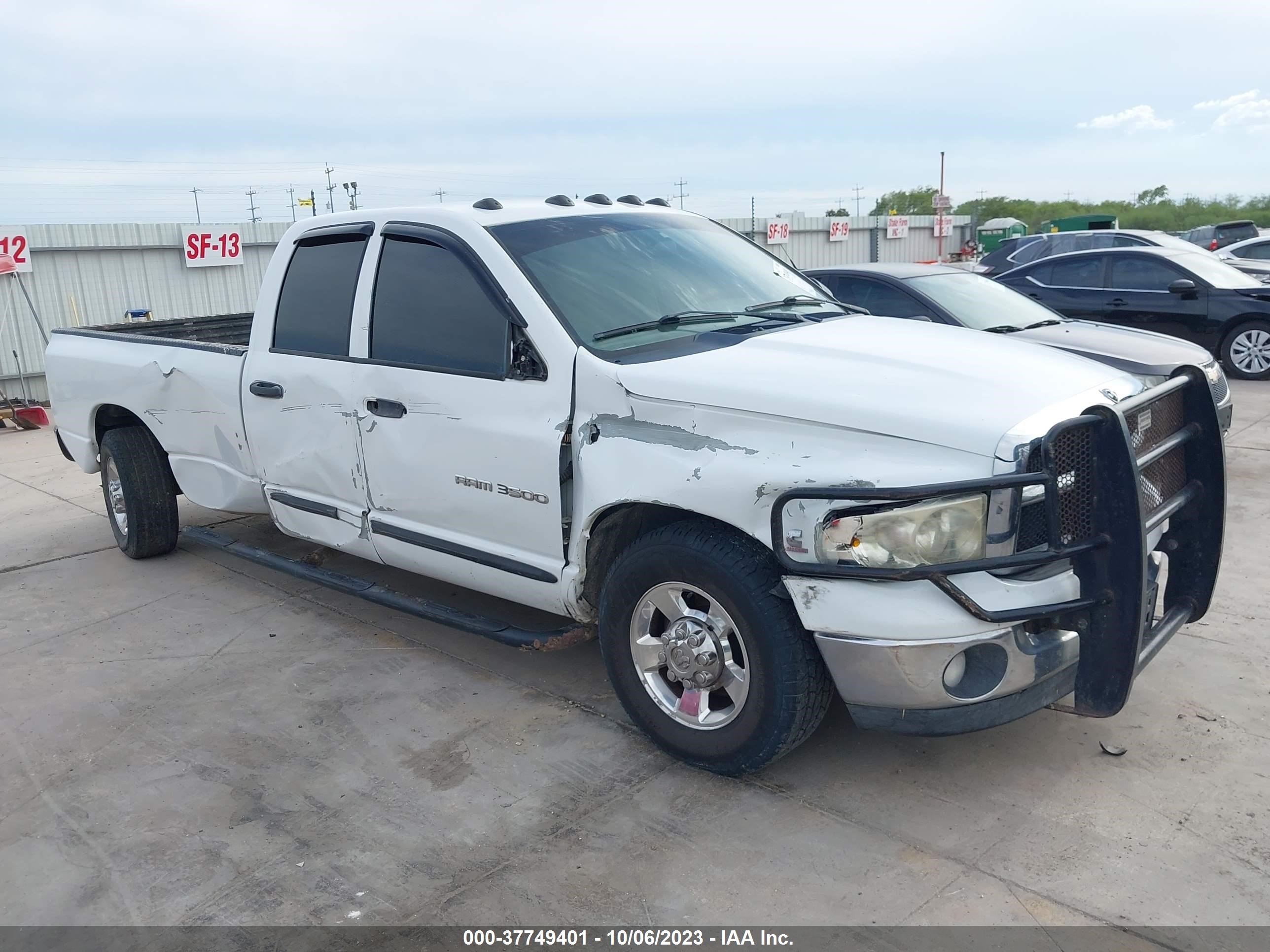 dodge ram 2004 3d7la38c74g277827