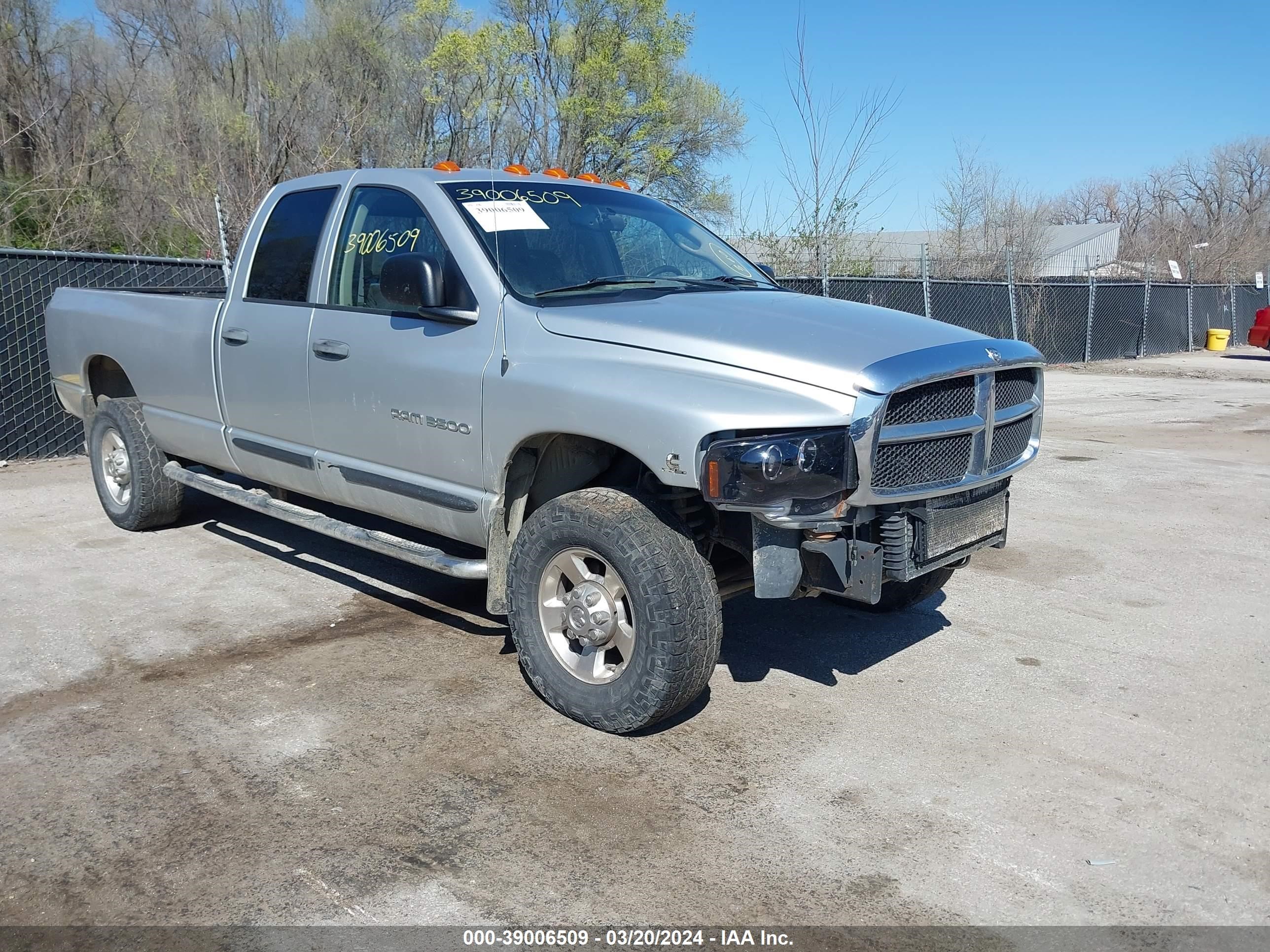 dodge ram 2005 3d7ls38c65g765276