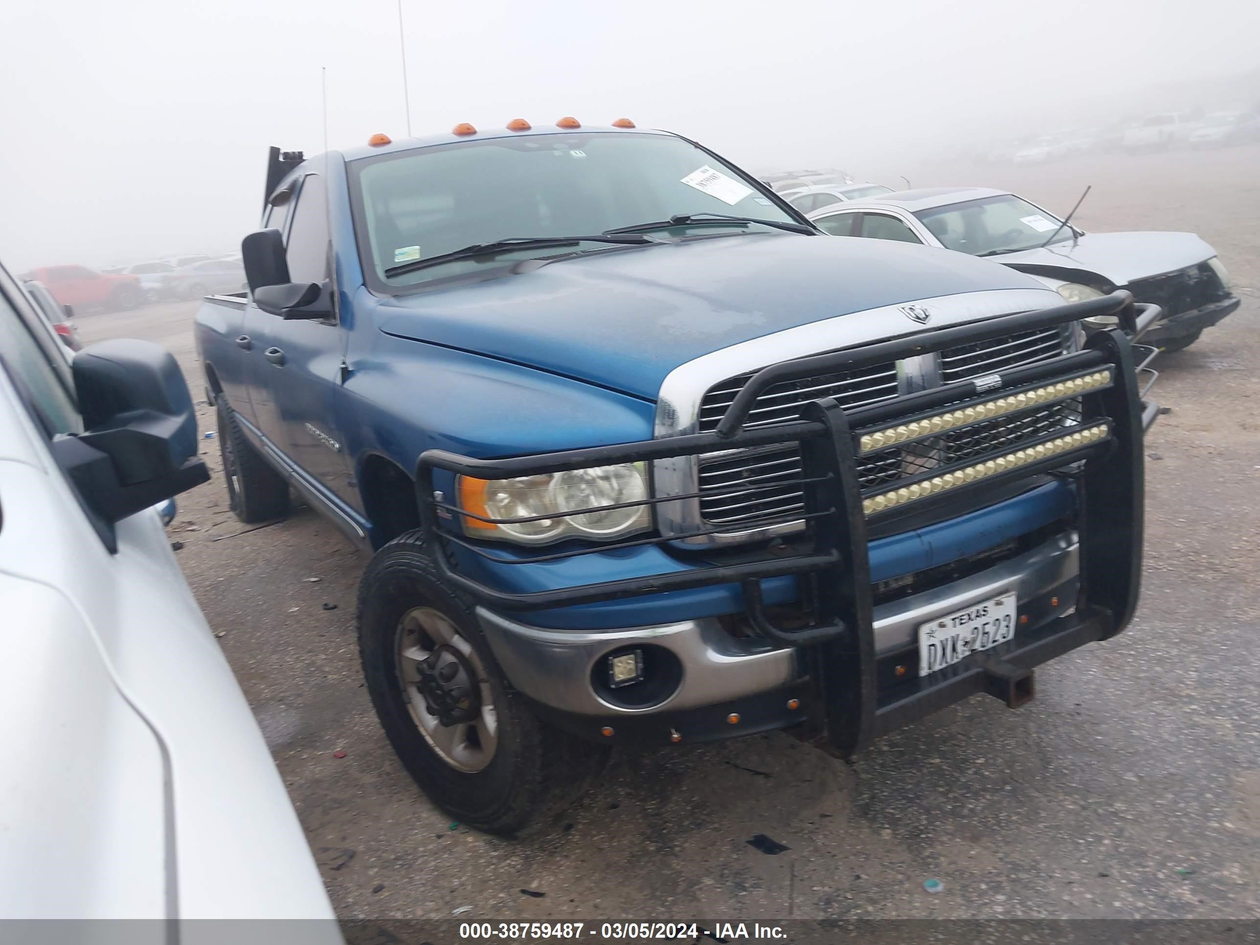 dodge ram 2004 3d7lu38c74g166380