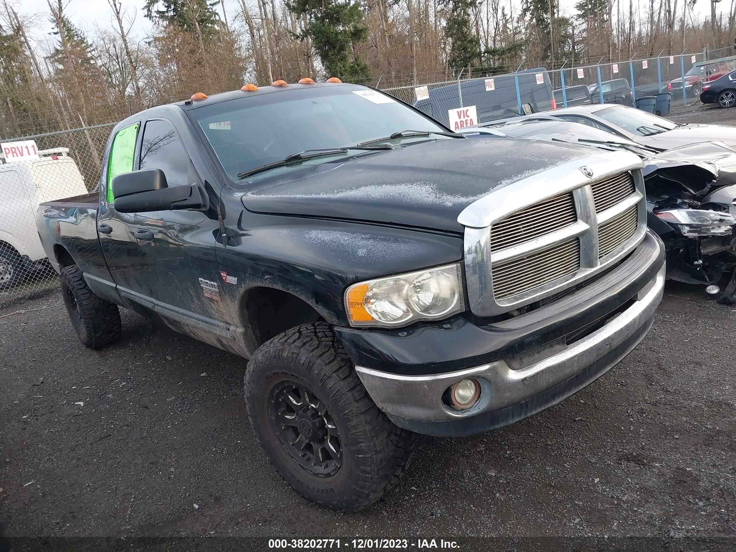 dodge ram 2003 3d7lu38c83g737048