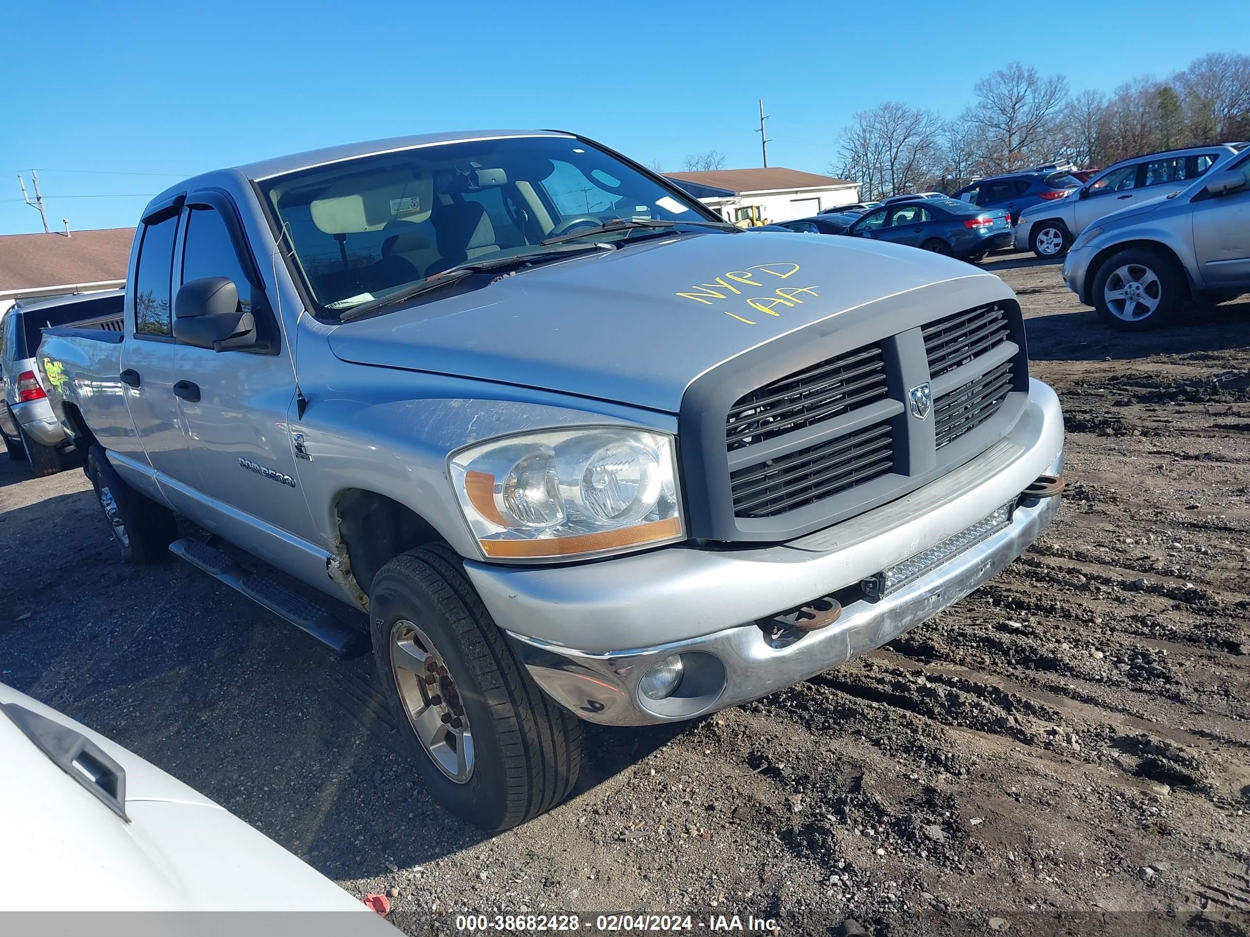 dodge ram 2006 3d7lx38c56g171085