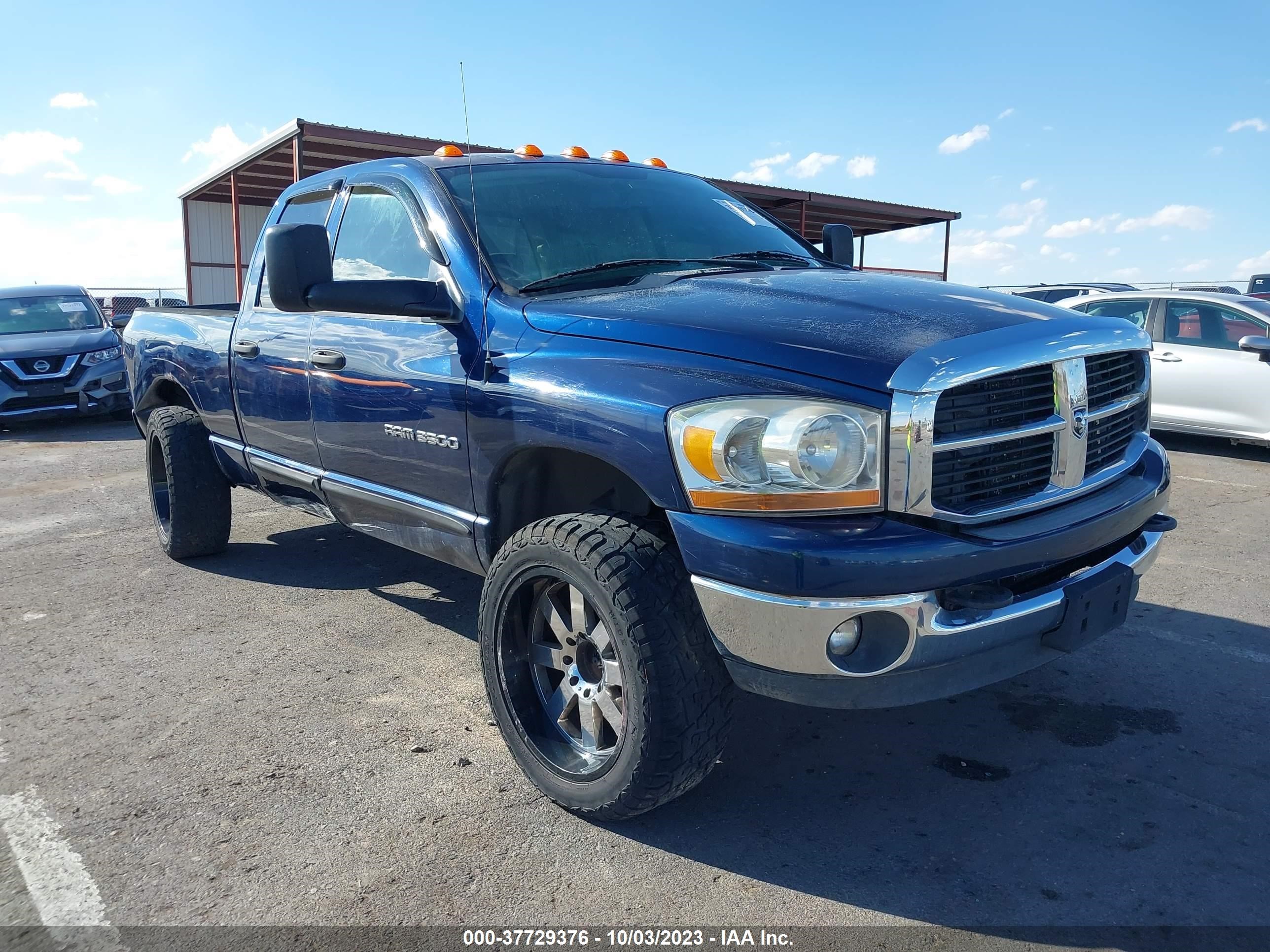 dodge ram 2006 3d7lx38c86g231408