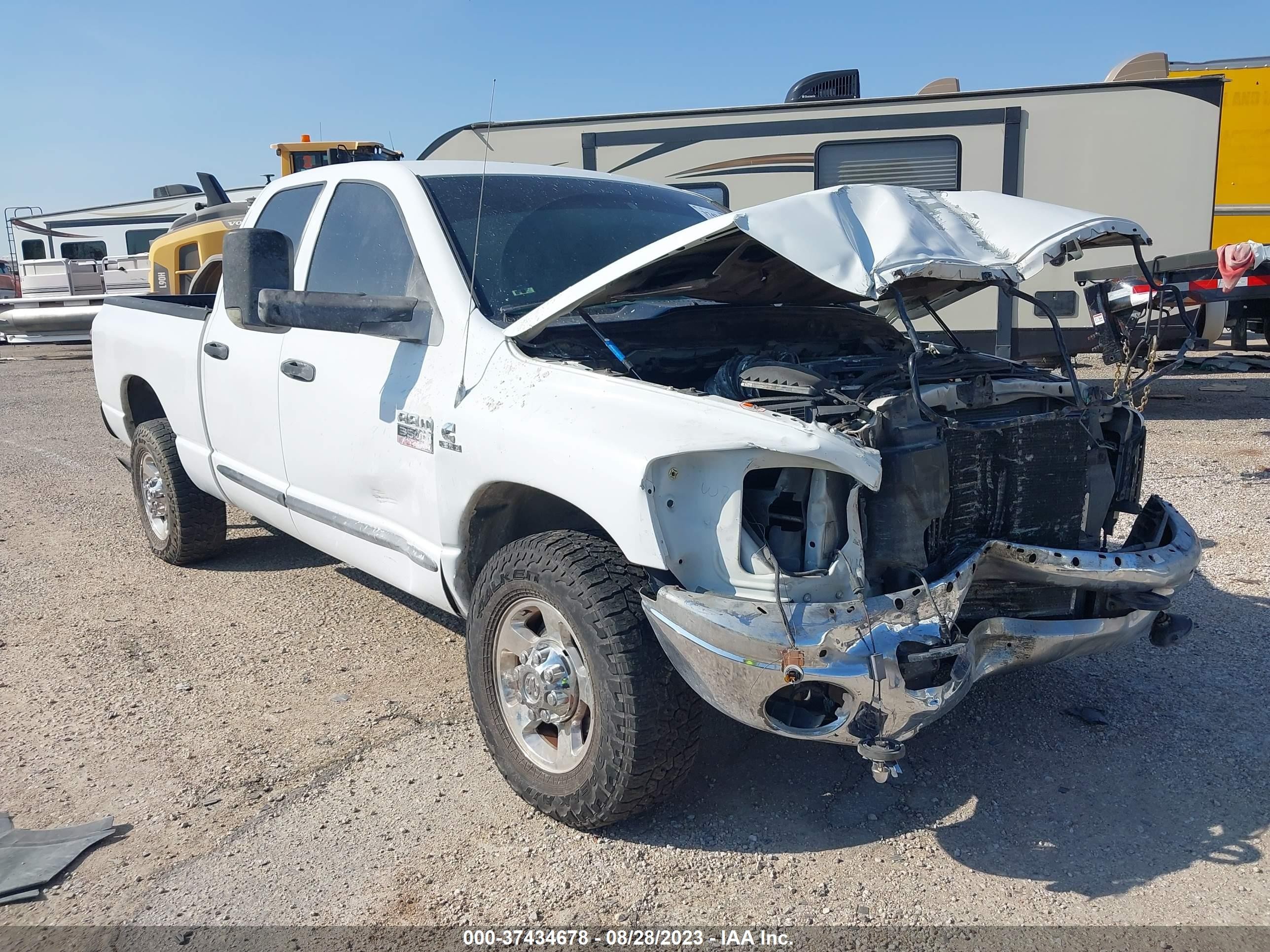 dodge ram 2007 3d7ml38a27g788878