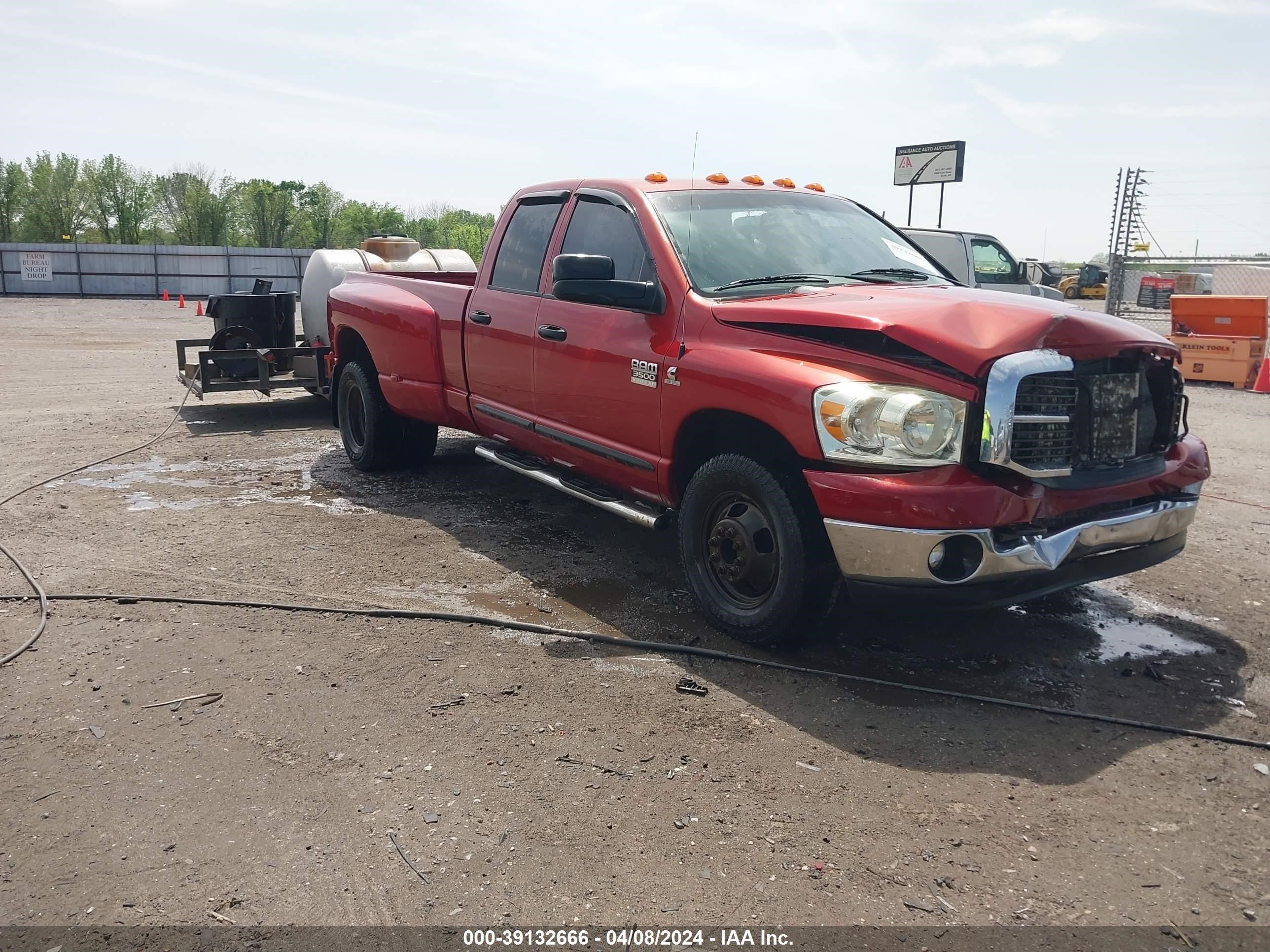 dodge ram 2007 3d7ml48a27g821674