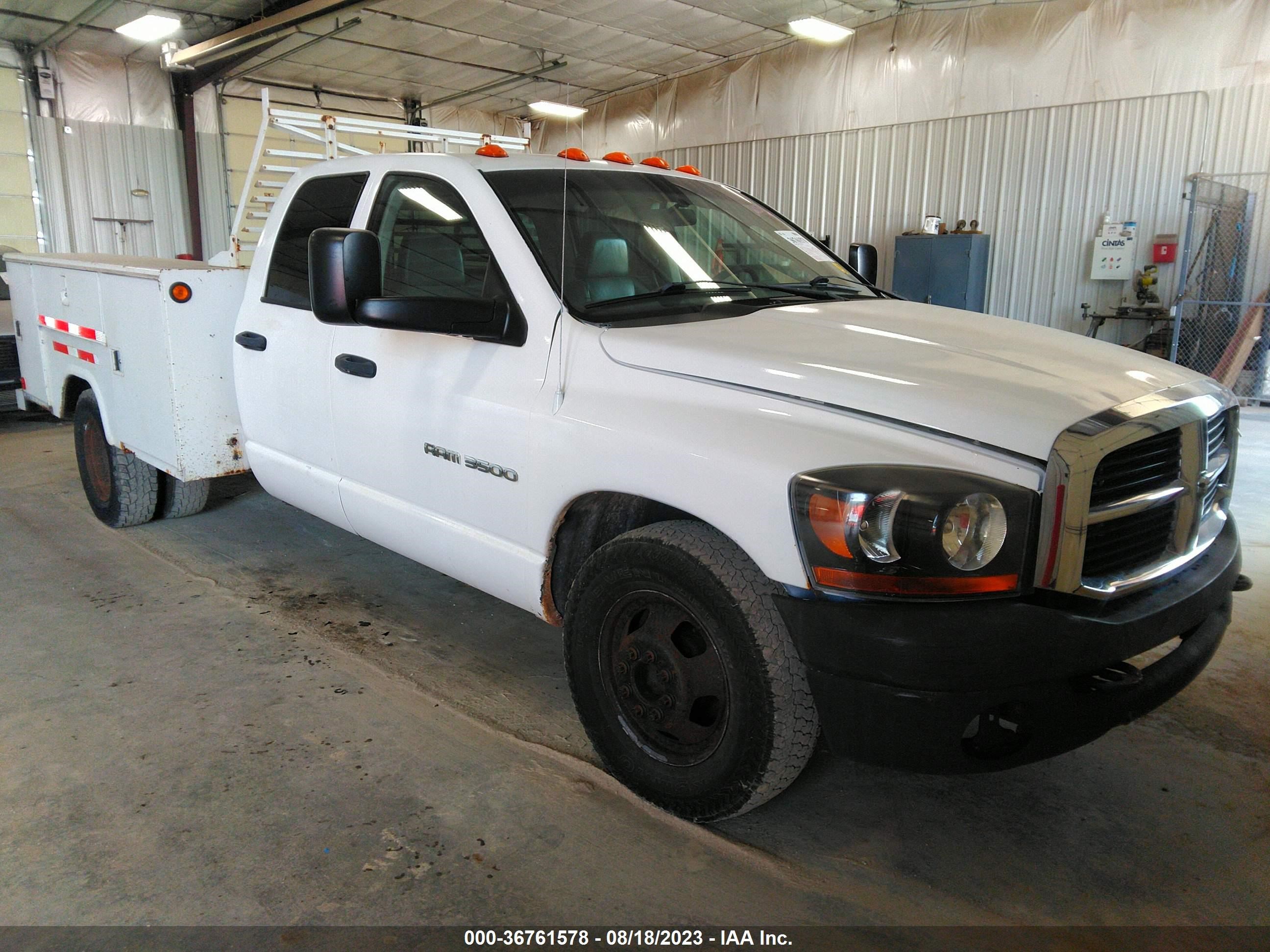 dodge ram 2006 3d7ml48c06g222871