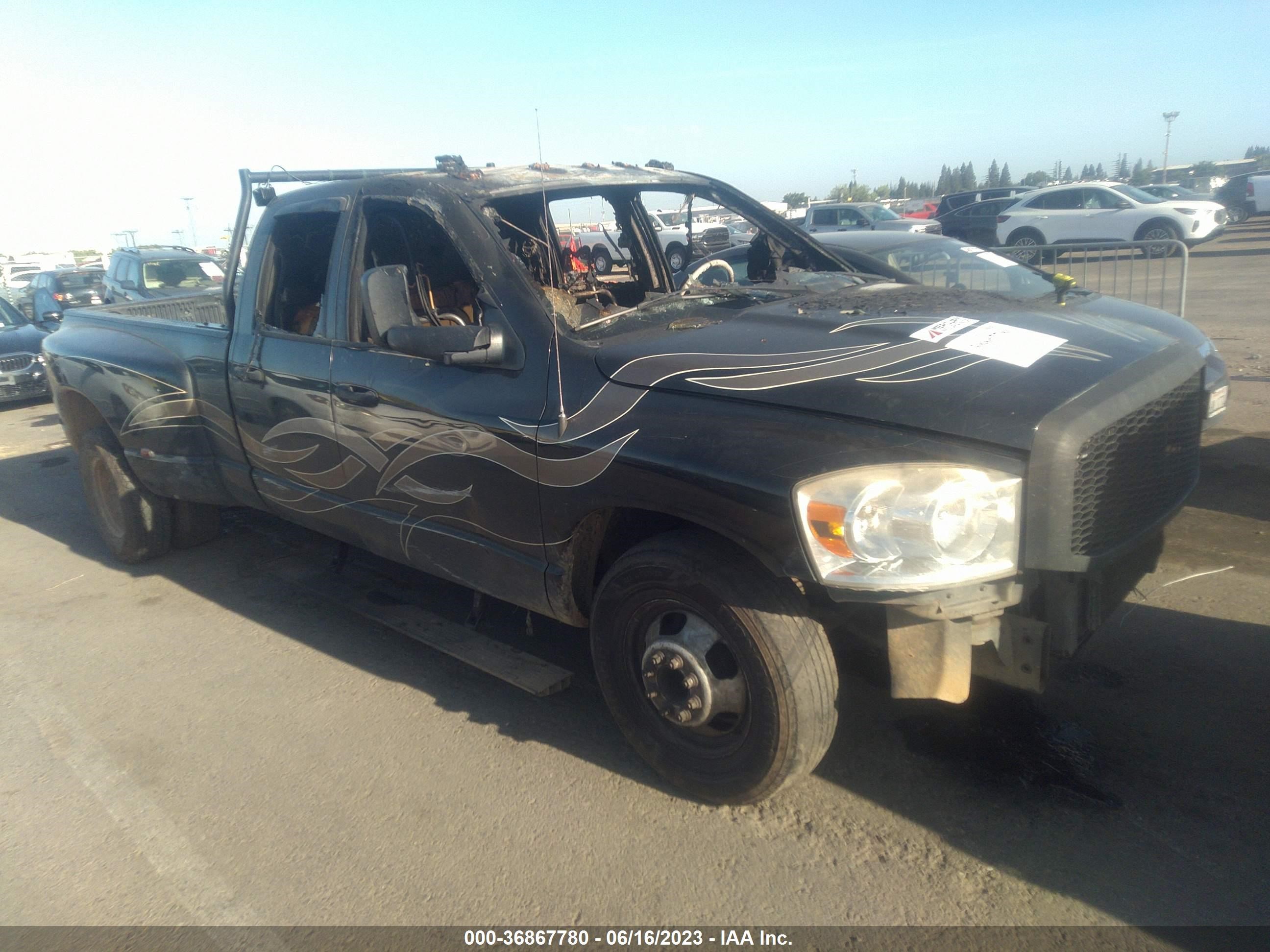 dodge ram 2007 3d7ml48c27g736125