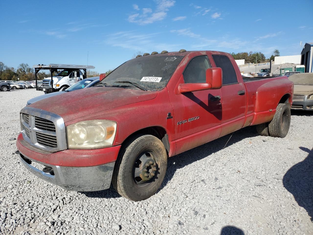 dodge ram 2006 3d7ml48cx6g259538