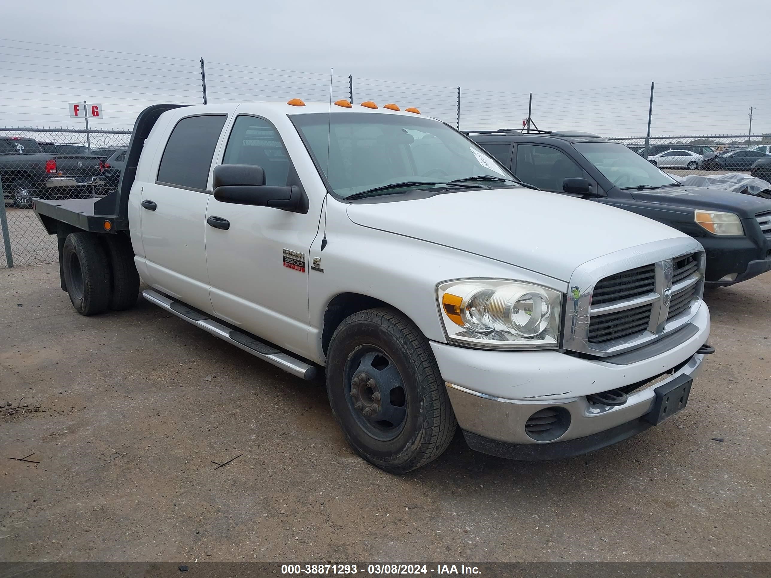 dodge ram 2008 3d7ml49a78g204836