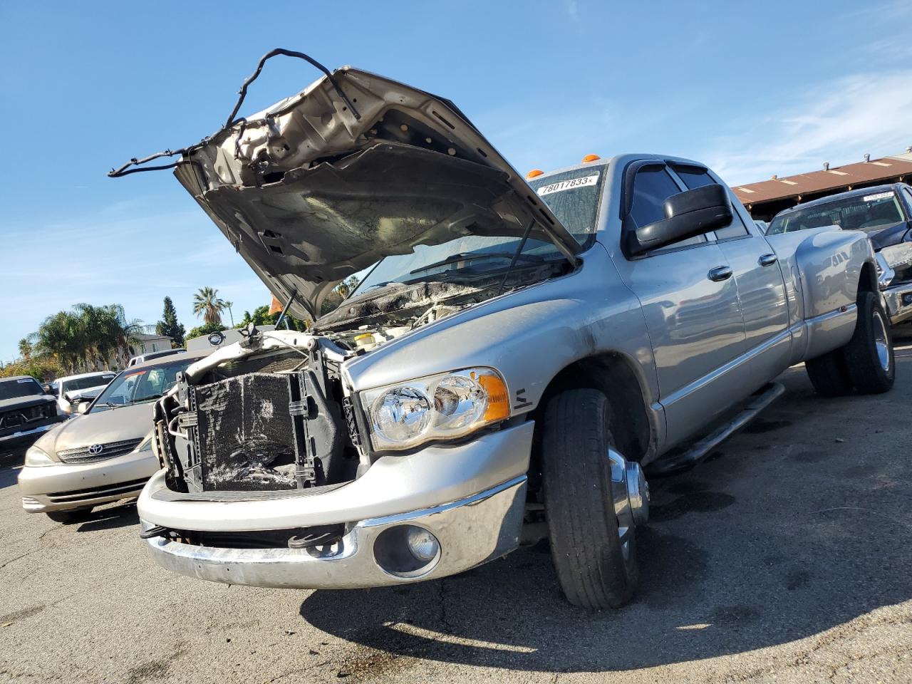 dodge ram 2005 3d7mr48c35g835371