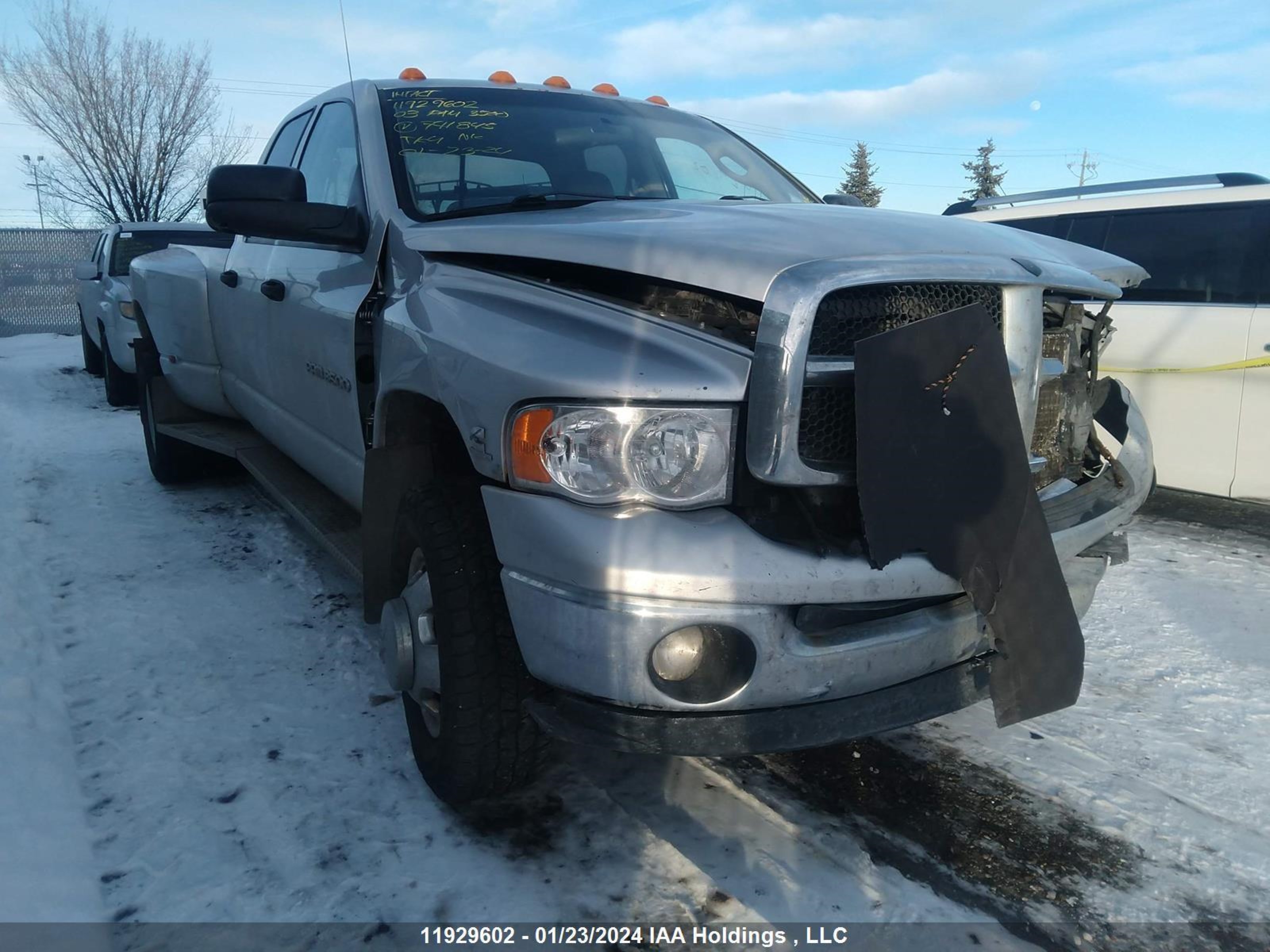 dodge ram 2003 3d7mu48c73g741845