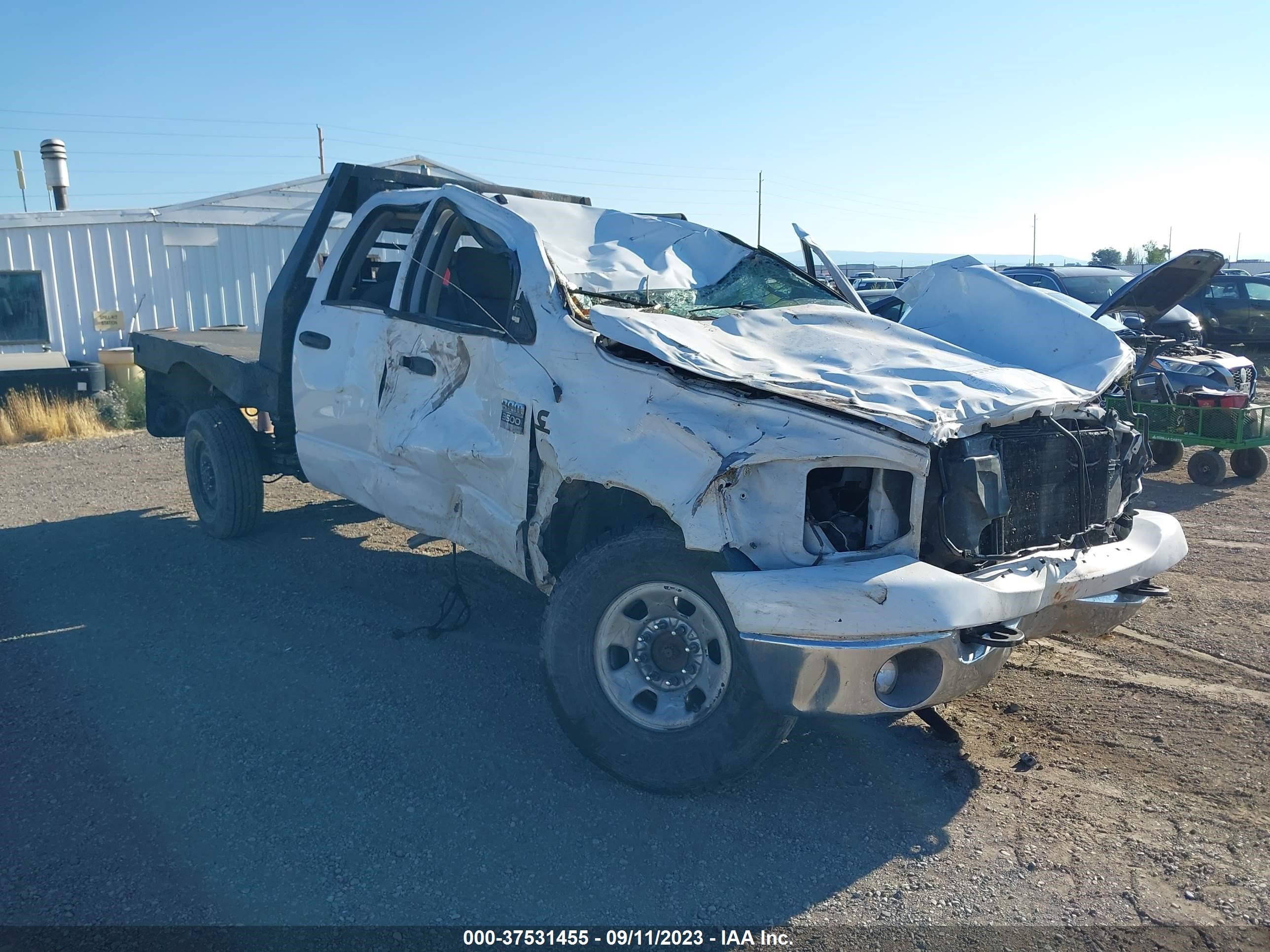 dodge ram 2008 3d7mx38a18g131401