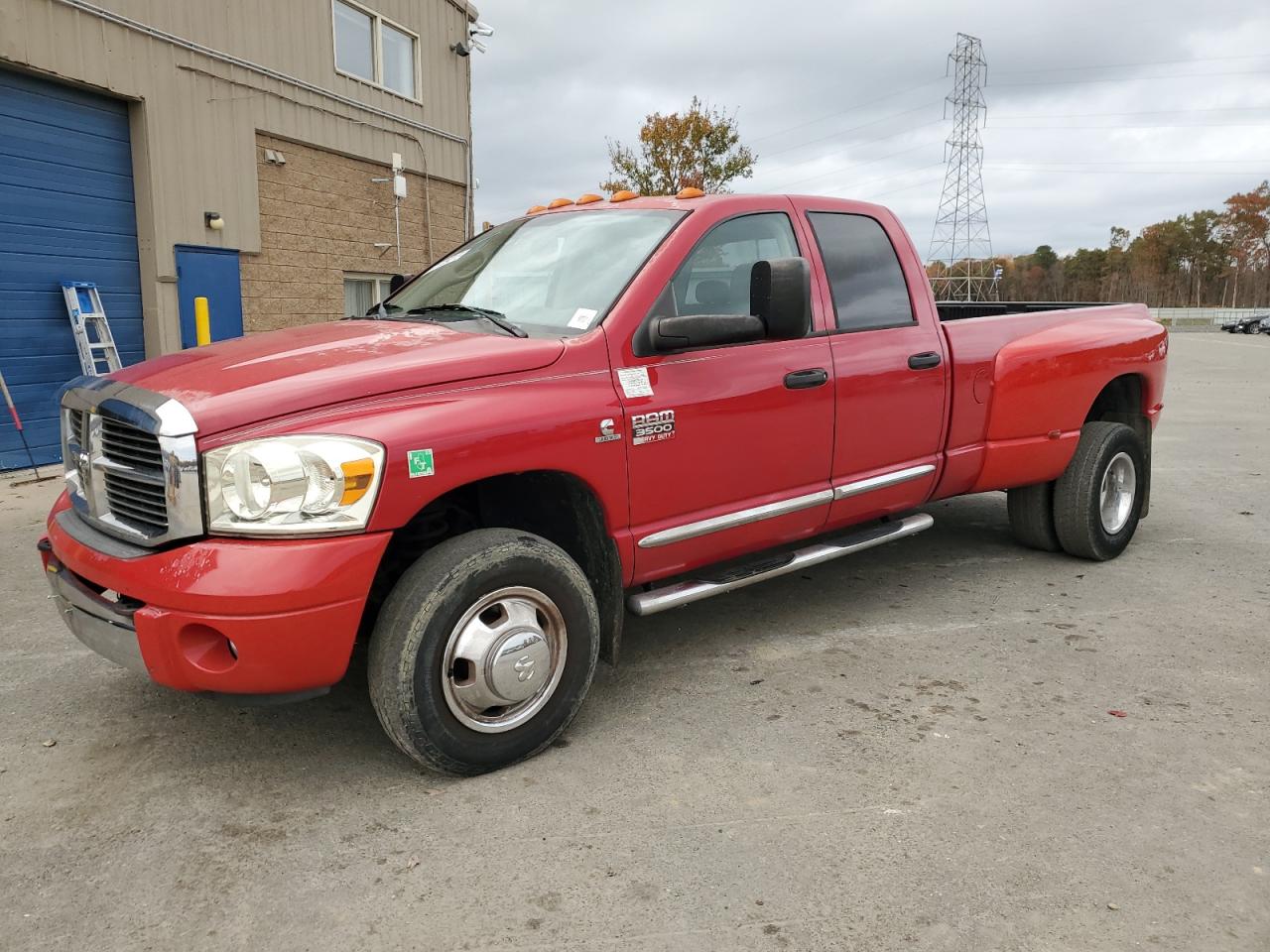 dodge ram 2008 3d7mx48a38g209957