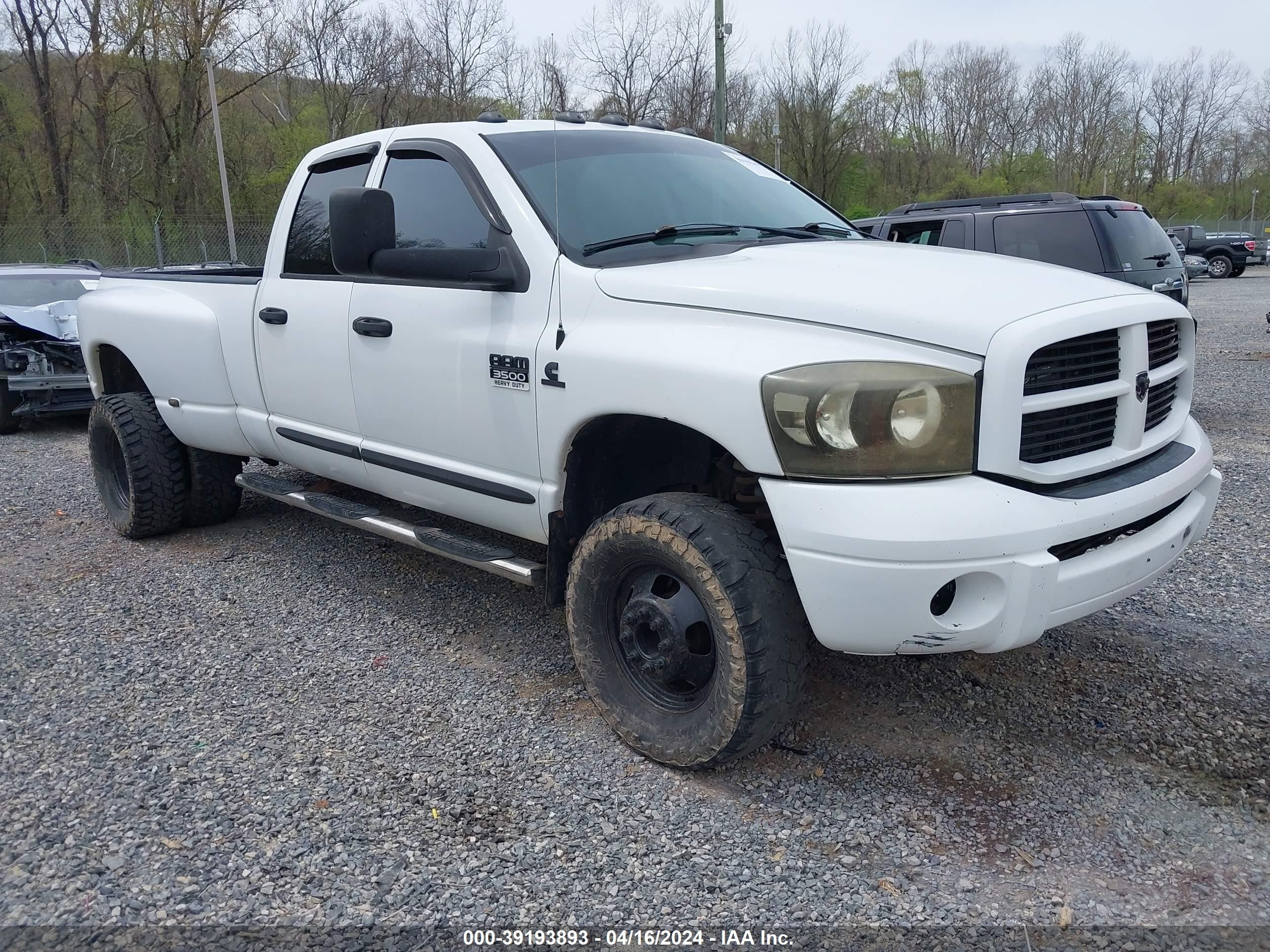 dodge ram 2007 3d7mx48c07g701135