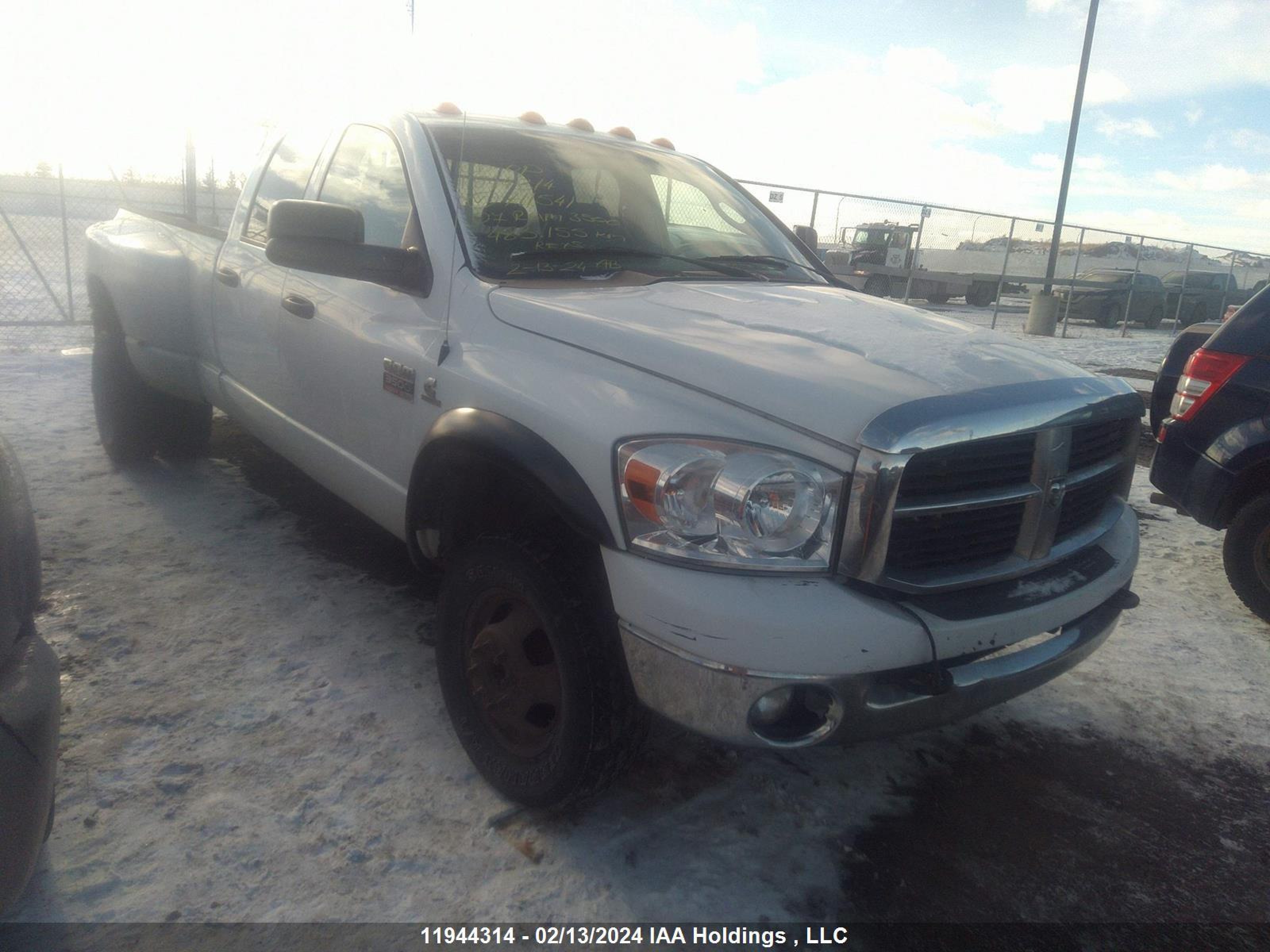 dodge ram 2007 3d7mx48c67g711541