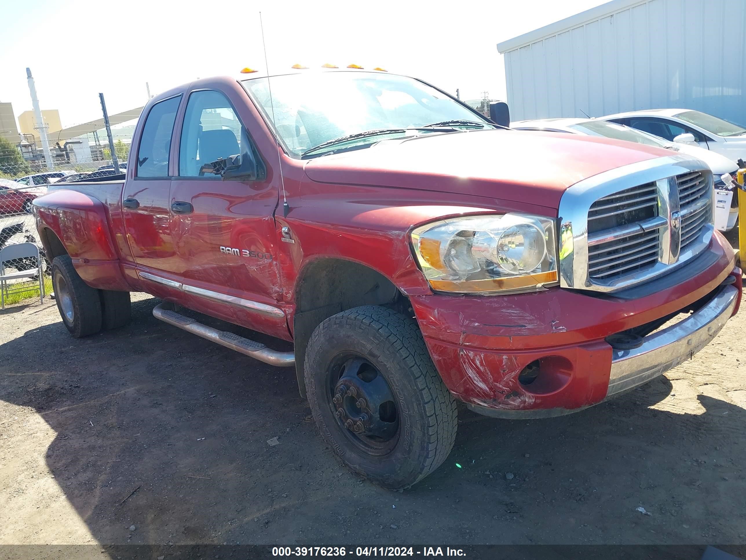 dodge ram 2006 3d7mx48c86g126250