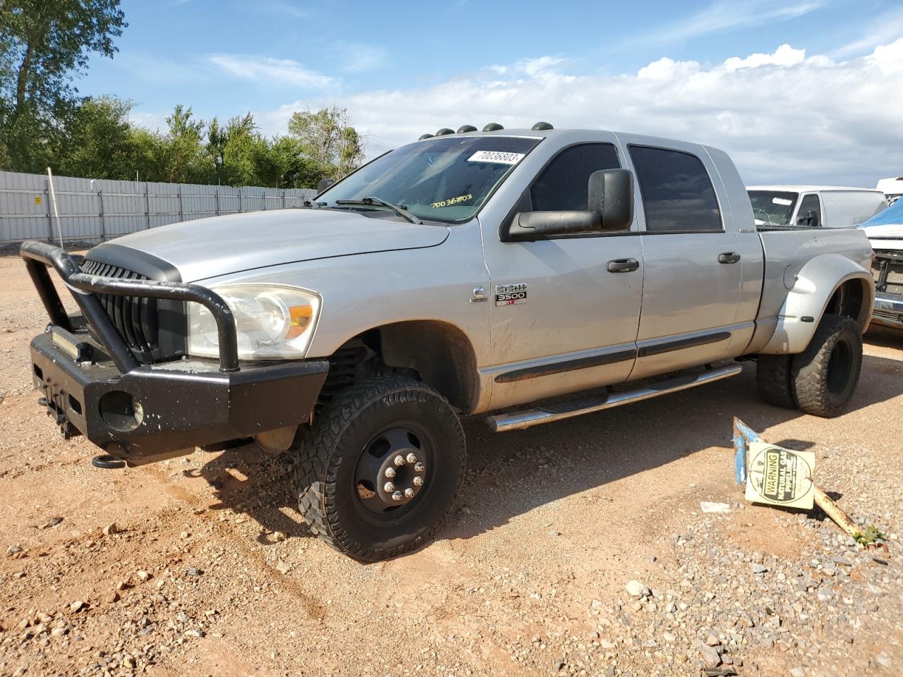 dodge ram 2007 3d7mx49a57g836723