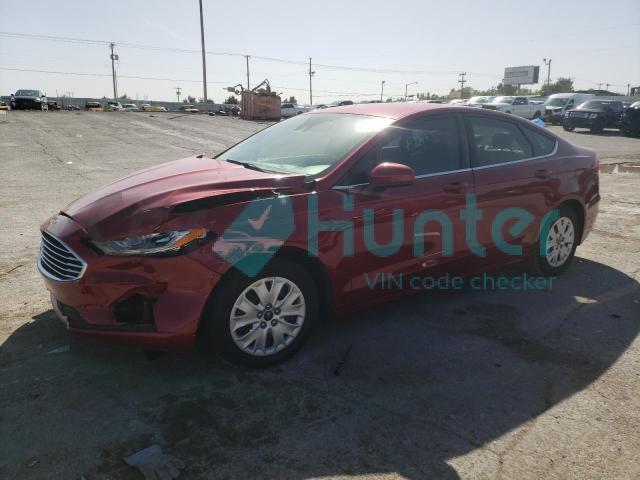 ford fusion s 2019 3fa6p0g74kr254604