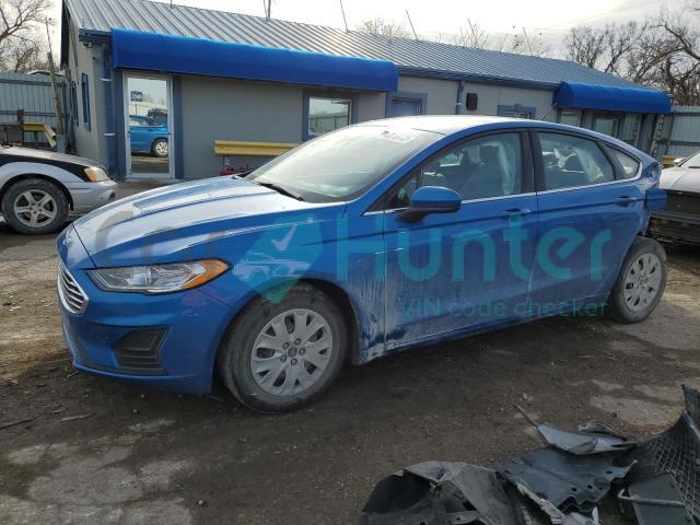ford fusion s 2019 3fa6p0g79kr283659