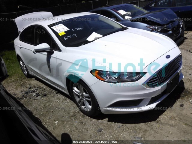 ford fusion 2018 3fa6p0h7xjr132973