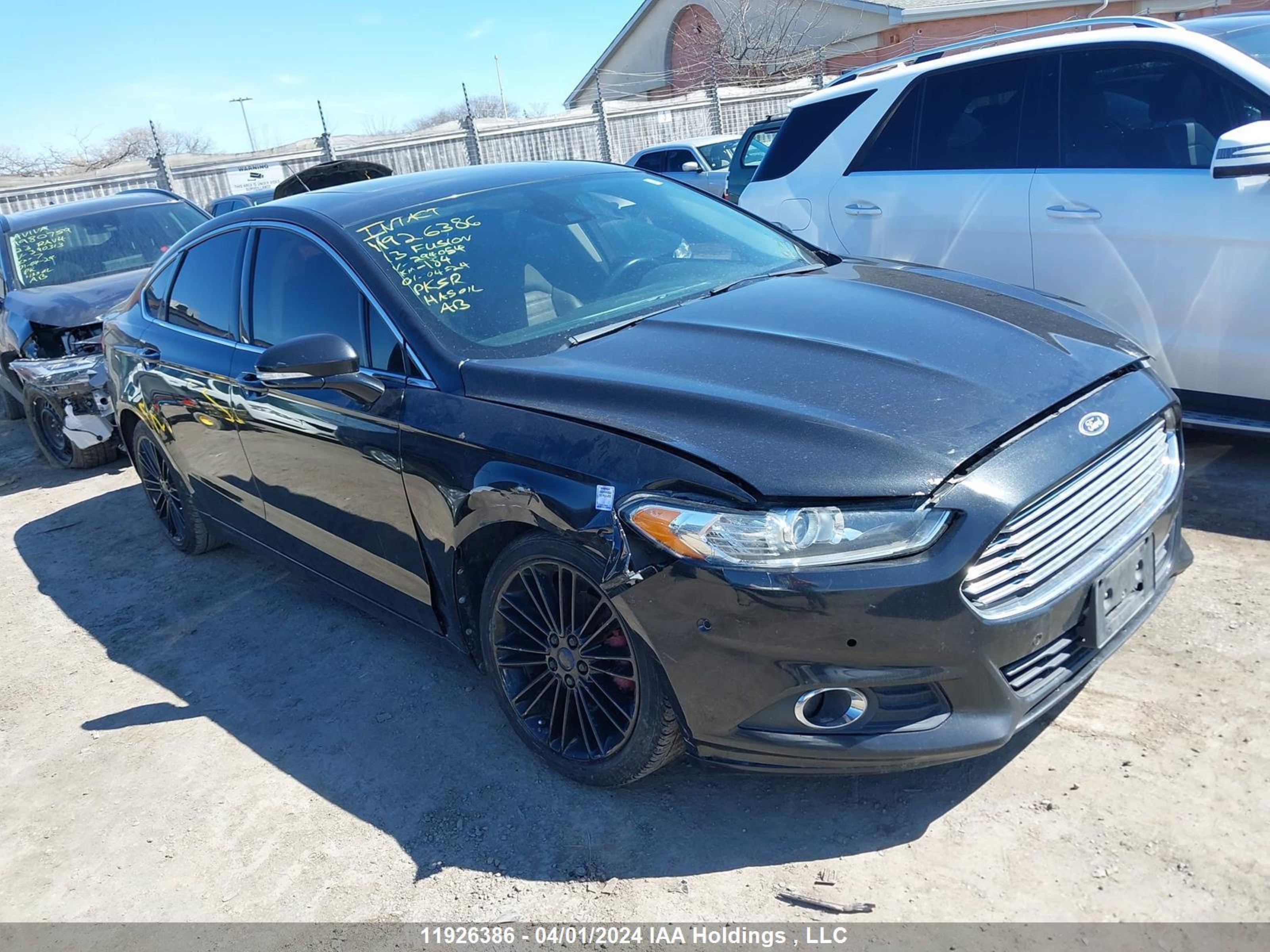 ford fusion 2013 3fa6p0hr4dr294054