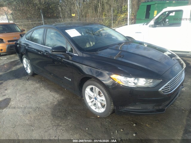 ford fusion hybrid 2018 3fa6p0lu0jr140092