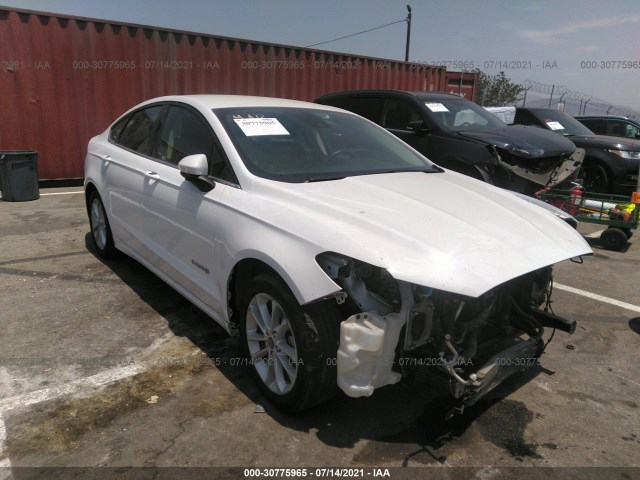 ford fusion hybrid 2019 3fa6p0lu0kr108552