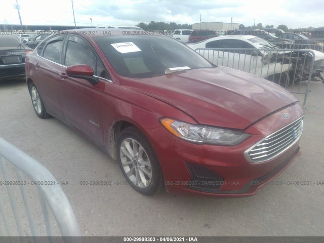 ford fusion hybrid 2019 3fa6p0lu0kr206190