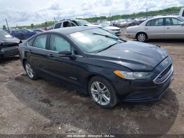 ford fusion hybrid 2018 3fa6p0lu1jr125889