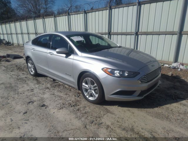 ford fusion hybrid 2018 3fa6p0lu1jr264727