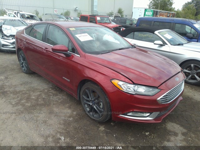 ford fusion hybrid 2018 3fa6p0lu1jr274402