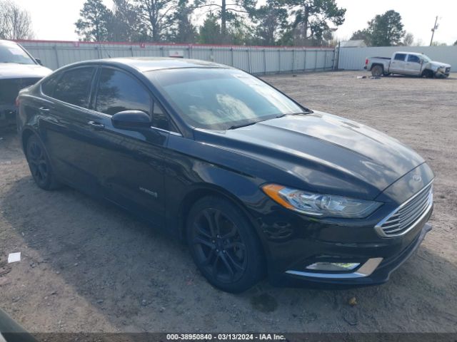 ford fusion hybrid 2018 3fa6p0lu2jr124878