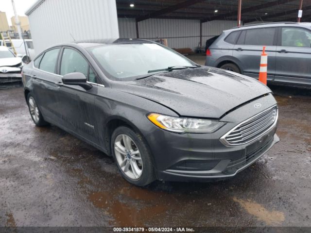 ford fusion hybrid 2018 3fa6p0lu2jr187012