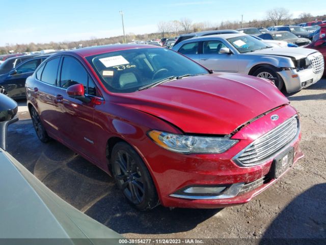 ford fusion hybrid 2018 3fa6p0lu3jr158358