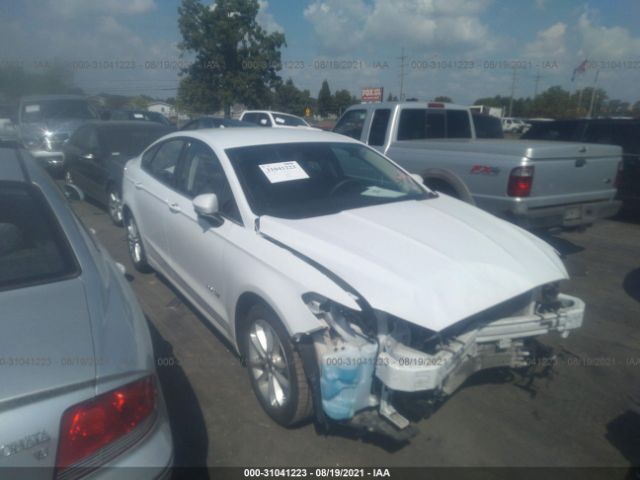 ford fusion hybrid 2019 3fa6p0lu3kr124583