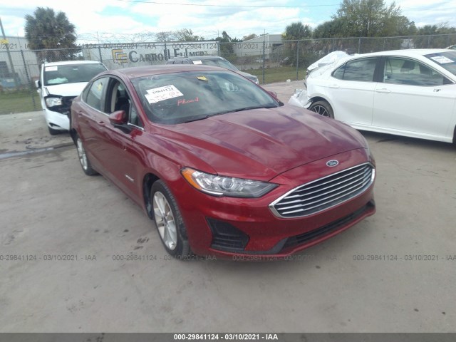 ford fusion hybrid 2019 3fa6p0lu4kr189975