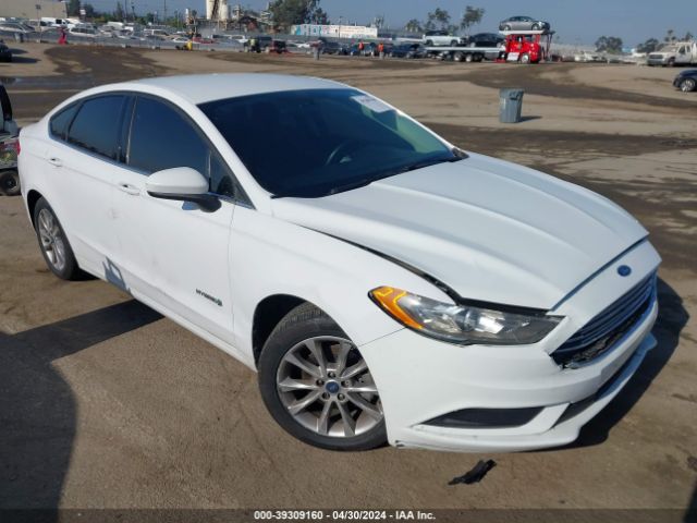 ford fusion hybrid 2017 3fa6p0lu5hr325510