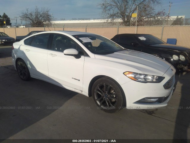 ford fusion hybrid 2018 3fa6p0lu5jr124941