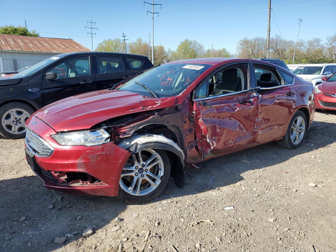 ford fusion 2018 3fa6p0lu5jr141643