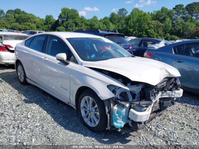 ford fusion hybrid 2019 3fa6p0lu5kr149078