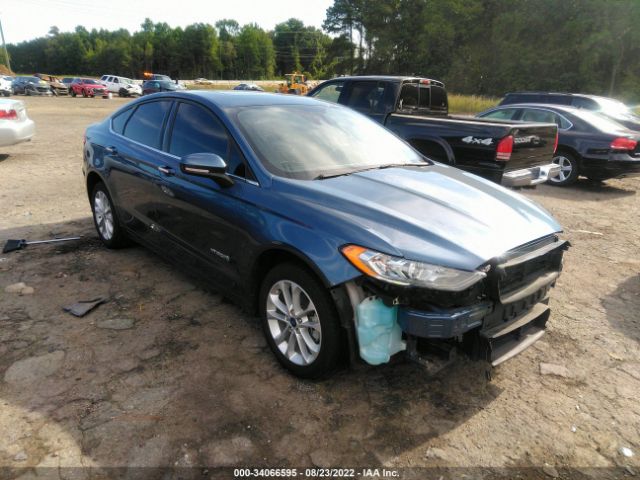 ford fusion hybrid 2019 3fa6p0lu6kr139207