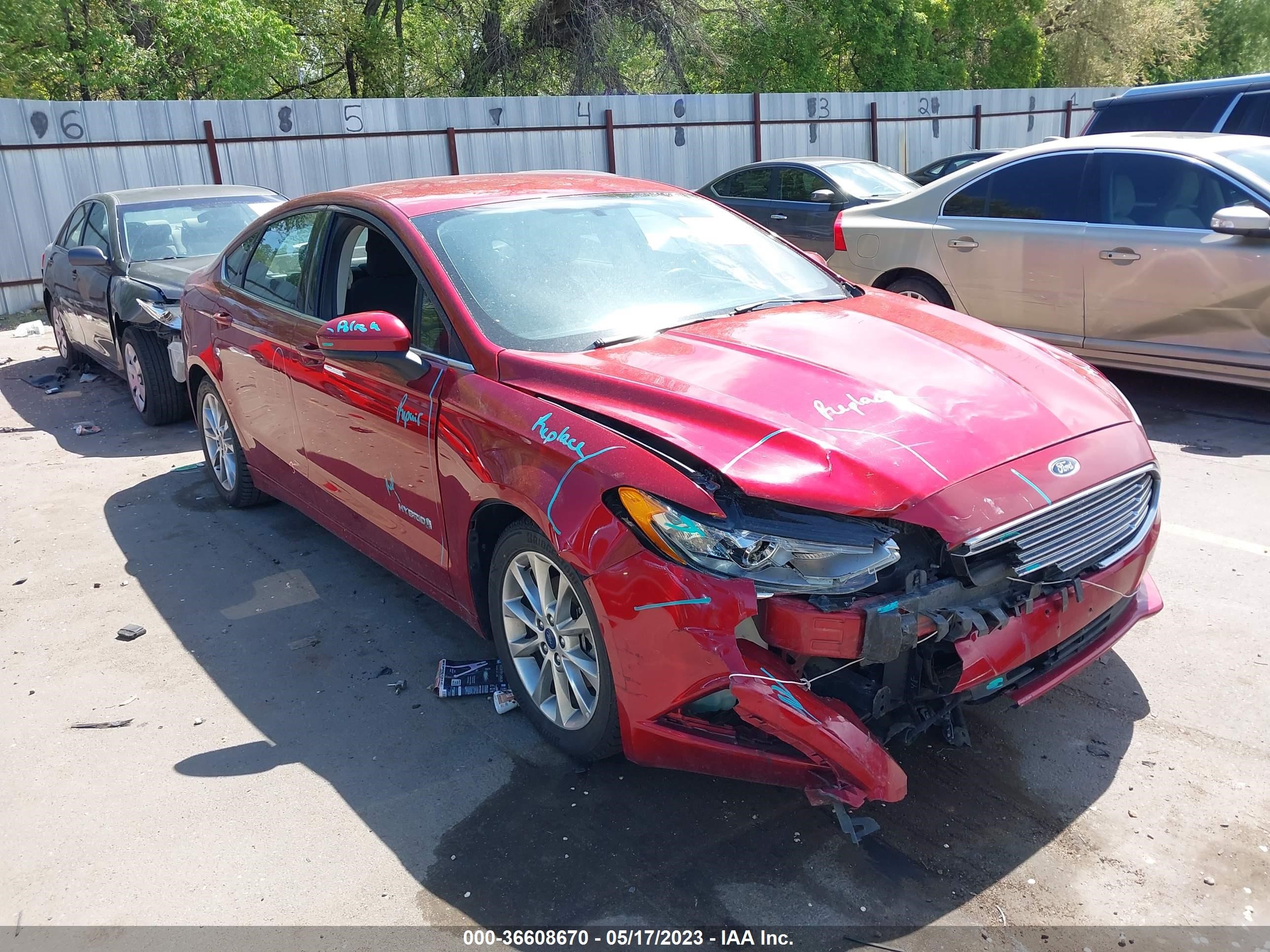 ford fusion 2017 3fa6p0lu7hr355236