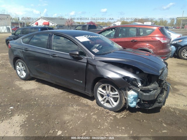 ford fusion hybrid 2018 3fa6p0lu7jr128375