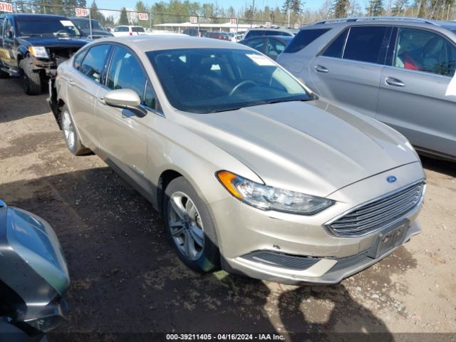 ford fusion hybrid 2018 3fa6p0lu7jr269141